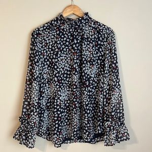 Floral Sheer Blouse